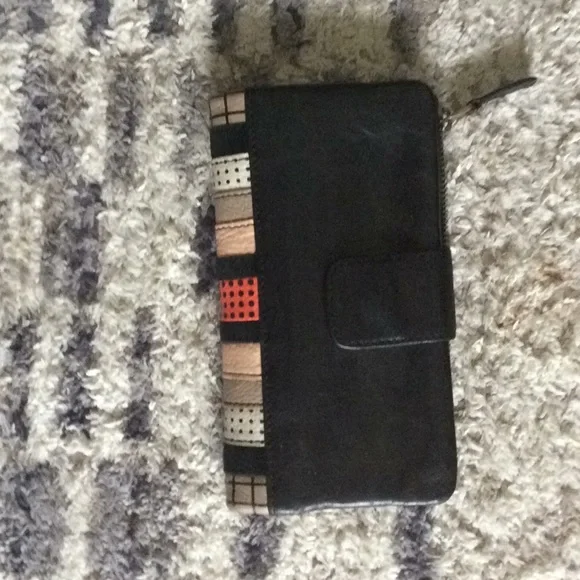 Fossil leather wallet - Picture 2 of 3